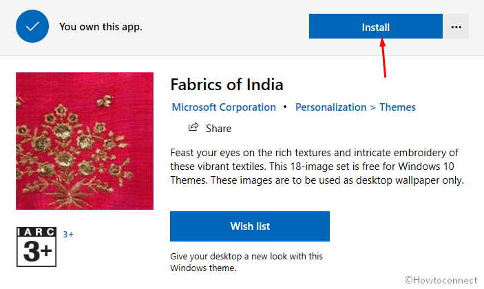 Fabrics of India Windows 10 Themes