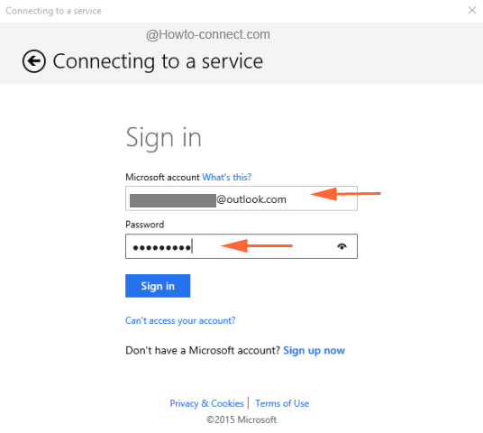 Facts of Microsoft Accounts need to be submitted to start OneNote app in Windows 10