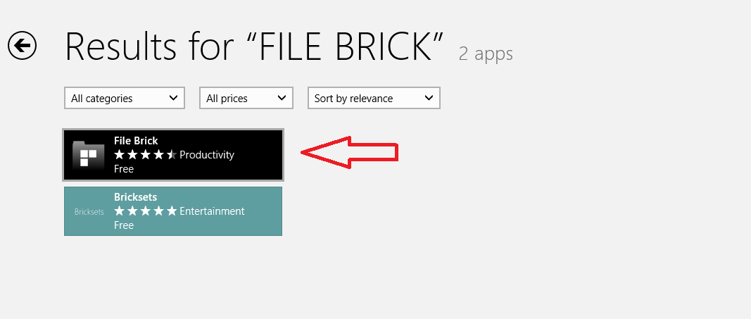 file brick app search