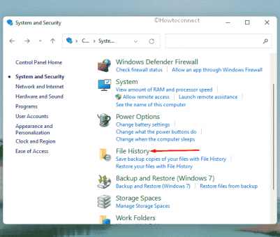 Fix File History Cleanup Element not found Error in Windows 11 (Solved!)
