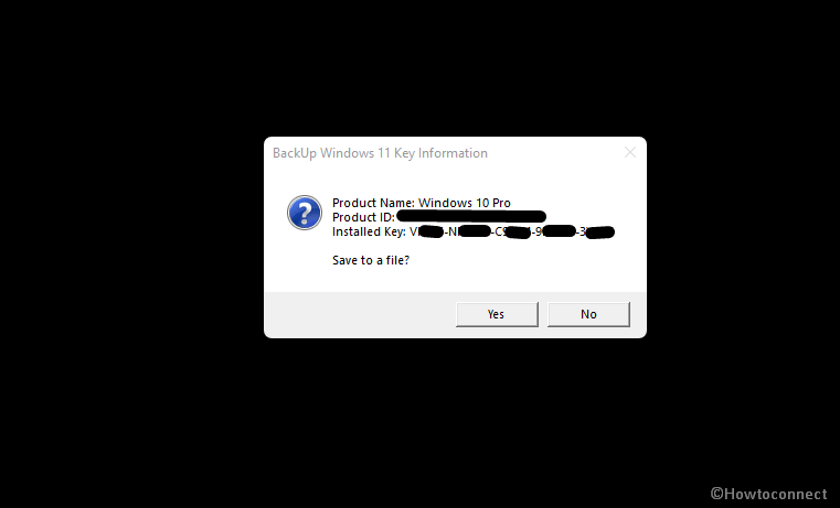 Find or Backup your Windows 11 Product Key