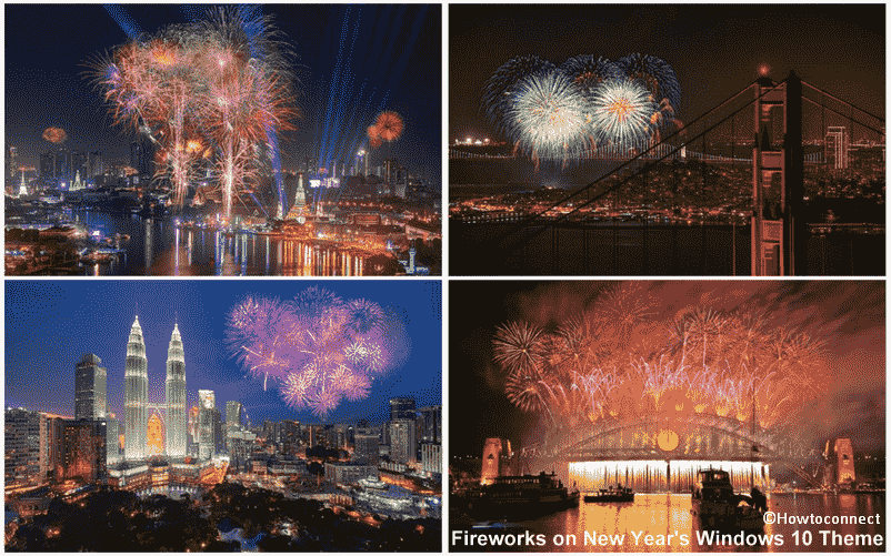 Fireworks on New Year's