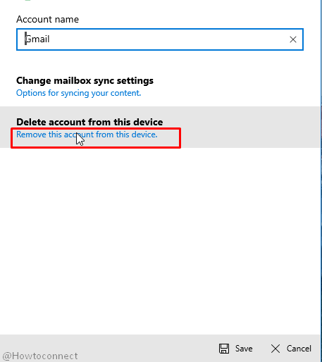 Fix Mail App Error code 0x8019019a in Windows 10