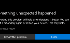 Microsoft Store Error 0x800706D9