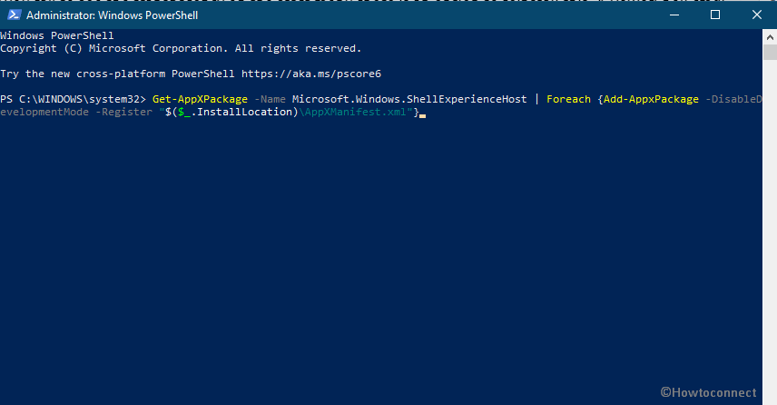 Fix Start Menu Transparency not working in Windows 10 using powershell
