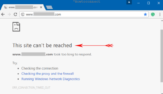 Fix This site can’t be reached Without Any Error Code on Chrome picture 1