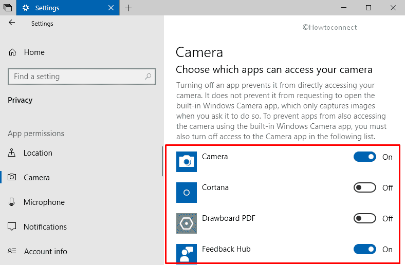 Fix Webcam not working on Windows 10 April 2018 Update 1803 Image 3