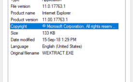 Fix wextract.exe in Windows 10 image 1