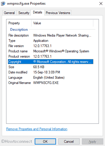 Fix wmpnscfg.exe in Windows 10 image 1
