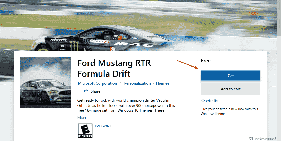 Ford Mustang RTR Formula Drift Windows 10 Theme [Download] - Image 1