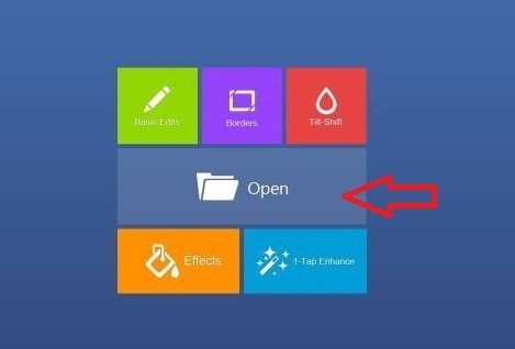 Fotor app main screen on windows 8 fotor app main screen on windows 8