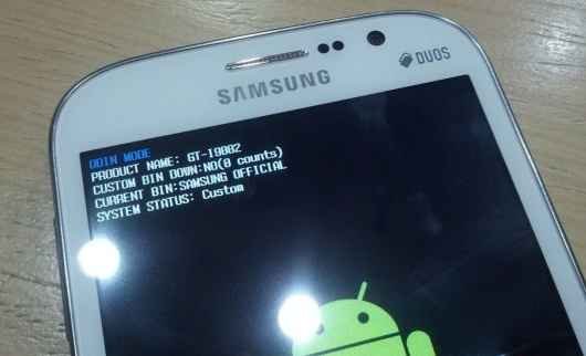 Galaxy Grand I9082 Download Mode screen galaxy grand i9082 download mode screen