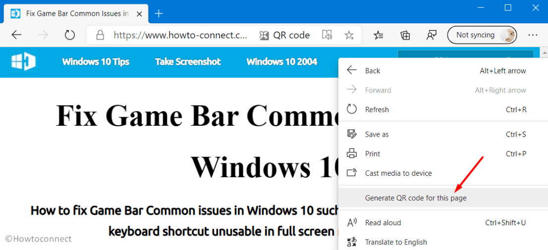 How to Enable QR Code Support in Microsoft Edge