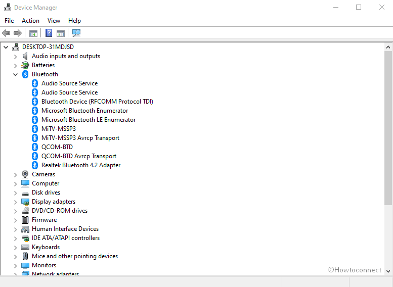 bluetooth driver windows 10 missing