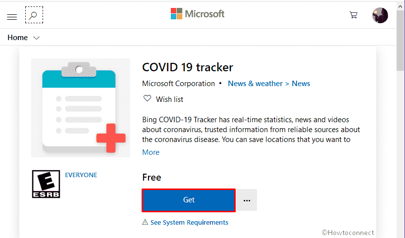 COVID 19 tracker Windows 10 App [Download]