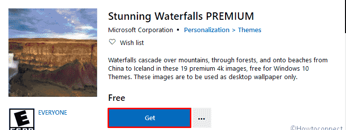 Get Stunning Waterfalls PREMIUM Windows 10 Theme