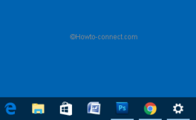 search and task view on taskbar