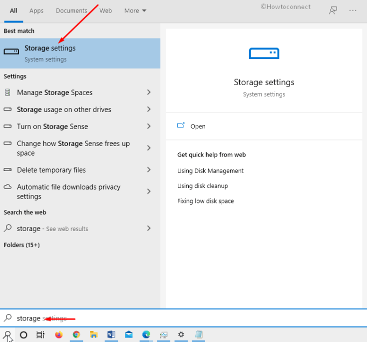 Windows 10 How to Access and Use Storage Sense