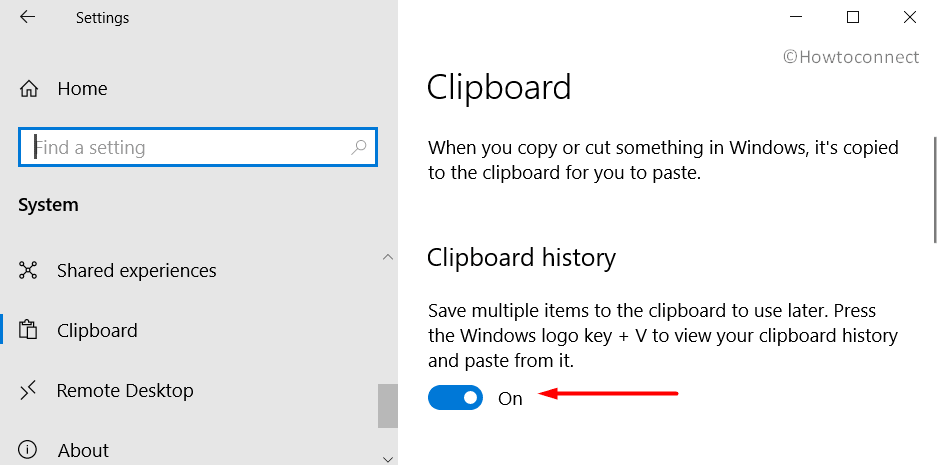 How to Adjust Clipboard Settings in Windows 10 Pic 1
