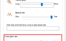 How to Adjust Mouse Cursor Blink Rate in Windows 11 or 10 image 3