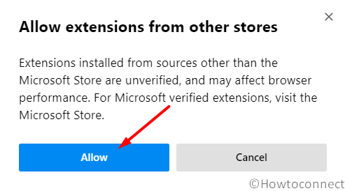 How to Allow Extensions in Microsoft Edge Chromium From Chrome Web Store Pic 3