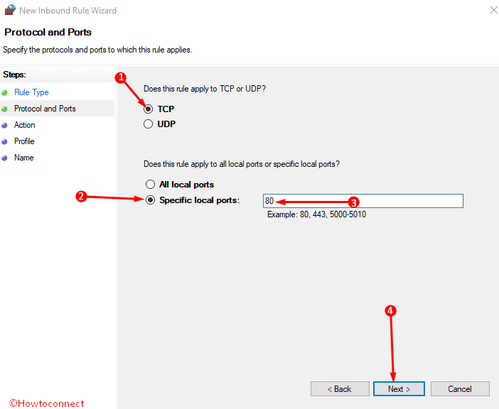 How to Allow Ports through Firewall in Windows 10 pic 6