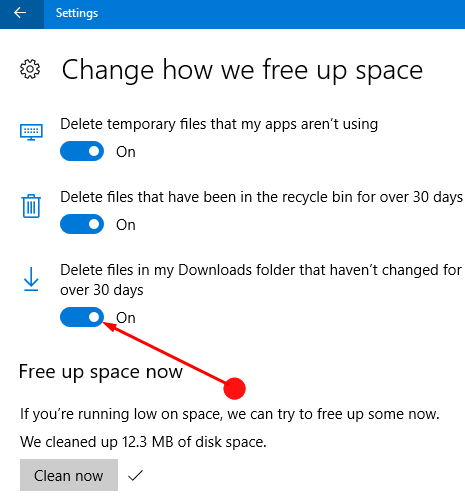 How to Auto Clear Downloads Folder on Windows 10 pic 4