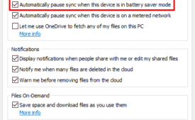 How to Auto-Pause OneDrive Sync When in Battery Saver Mode in Windows 10 Pic 2