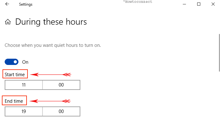 How to Automatic Turn on Quiet Hours for Set Rules in Windows 10 Pic 3