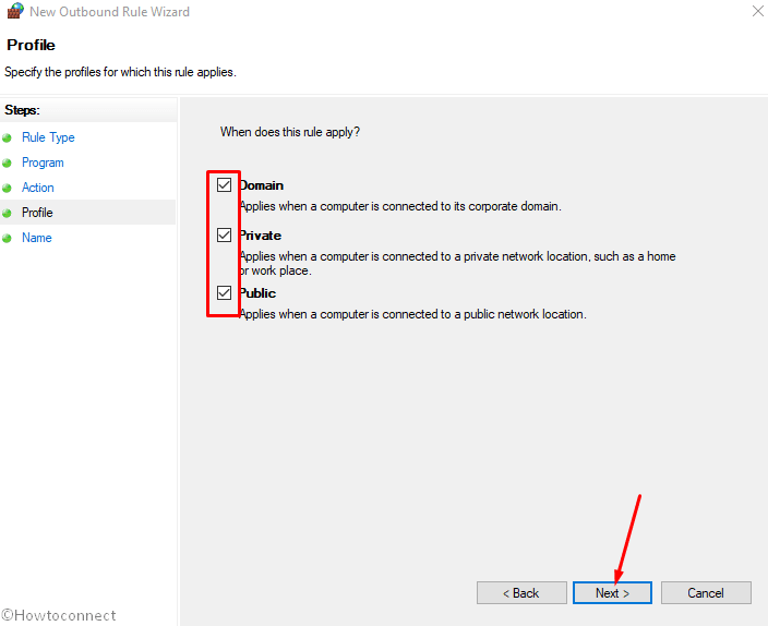How to Block Exe in Firewall Windows 11 or 10 image 10