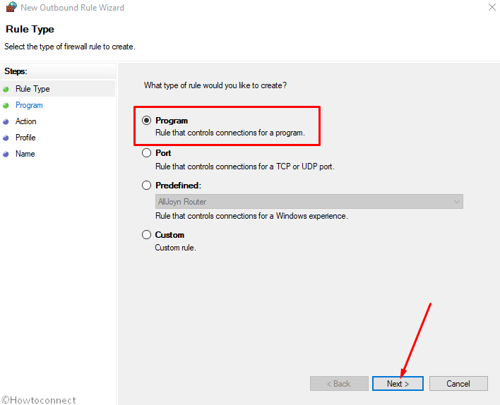 How to Block Exe in Firewall Windows 11 or 10 image 5