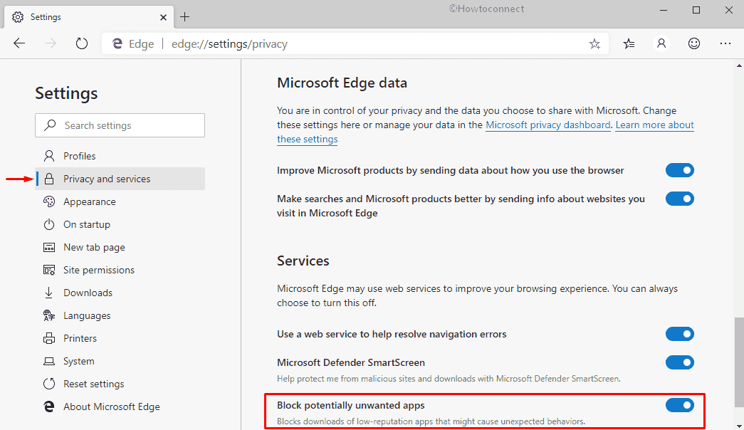 How to Block Potentially Unwanted Apps in Microsoft Edge Chromium image 5