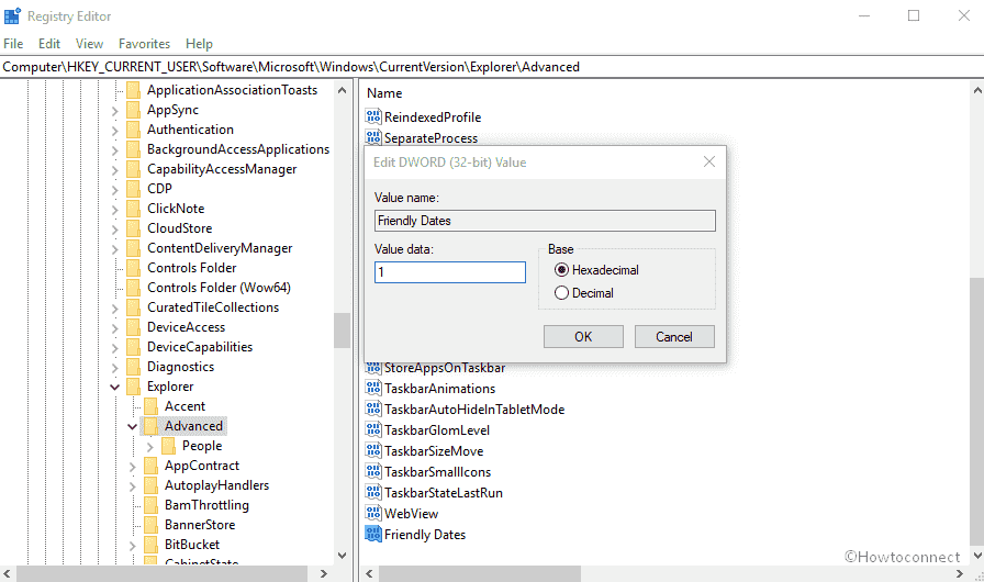 How to Change Dates to Plain Text Format View in File Explorer Windows 10 1903