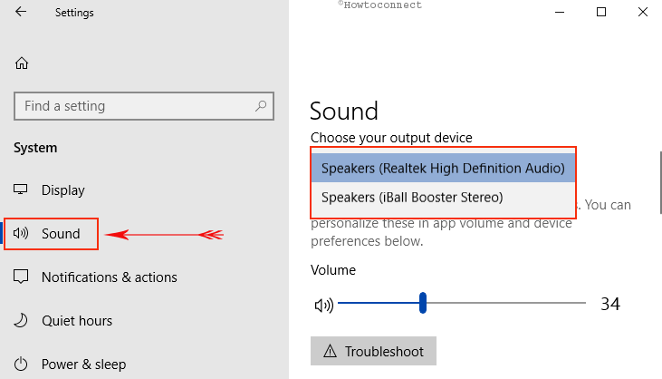 How to Change Default Sound Device in Windows 10 Pic 1