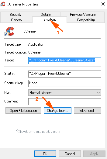 How to Change Desktop Icons of Installed Software in Windows 10 image 2
