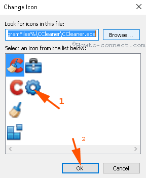 How to Change Desktop Icons of Installed Software in Windows 10 image 3