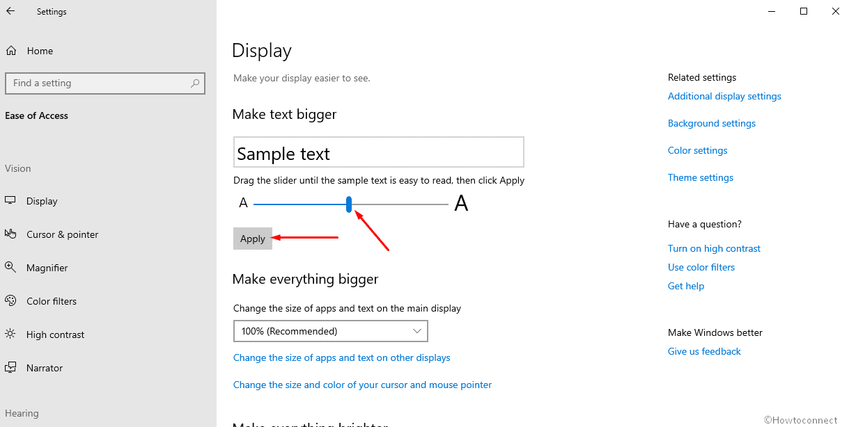 How to Change Icons and Text Size on Windows 10 Make text bigger