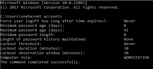 How to Change Maximum Password Age For Local Accounts in Windows 10 image 1