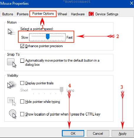 How to Change Mouse Sensitivity in Windows 10 Pic 3