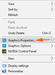 How to Change Screen Resolution From Graphics Cards in Windows 10 image 2