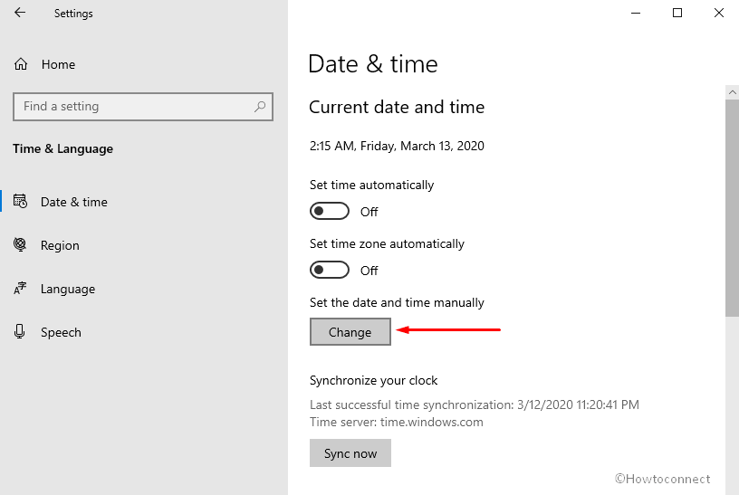 How to Change Time in Windows 10 image 2