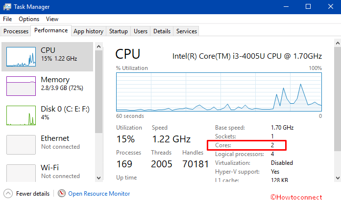 How to Check Number of Cores in CPU on Windows 11 or 10 Pic 3