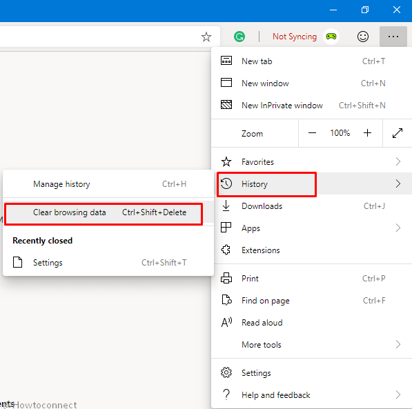 How to Clear Cache in Chromium Microsoft Edge Browser (Canary/Dev) image 2