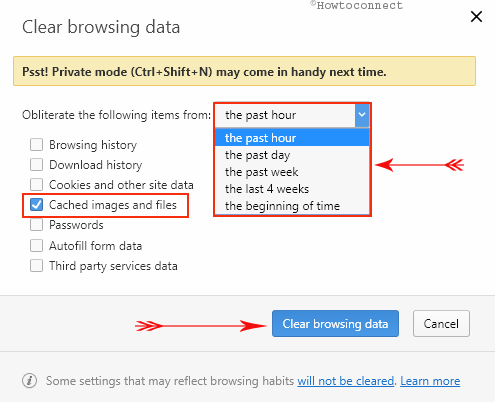 How to Clear Cache in Opera and Internet Explorer Browser Pic 2