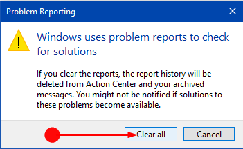How to Clear Reliability History in Windows 10 image 3