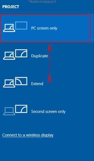 how to connect projector to laptop windows 10