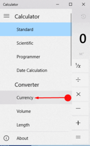How to Convert Currency Using Calculator in Windows 10 photo 3