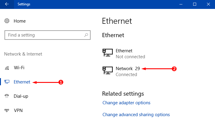 How to Copy Network Properties to Clipboard in Windows 10 Pic 1