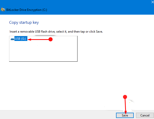 How to Copy Startup Key of Bitlocker Encrypted Disk Drive in Windows11 or 10 Photo 3