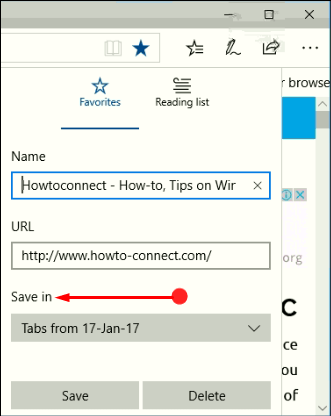 How to Create New Folder in Favorites on Edge Browser Image 2